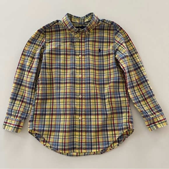 Ralph Lauren Shirts & Tops Ralph Lauren Boys 7 Yellow Button Down